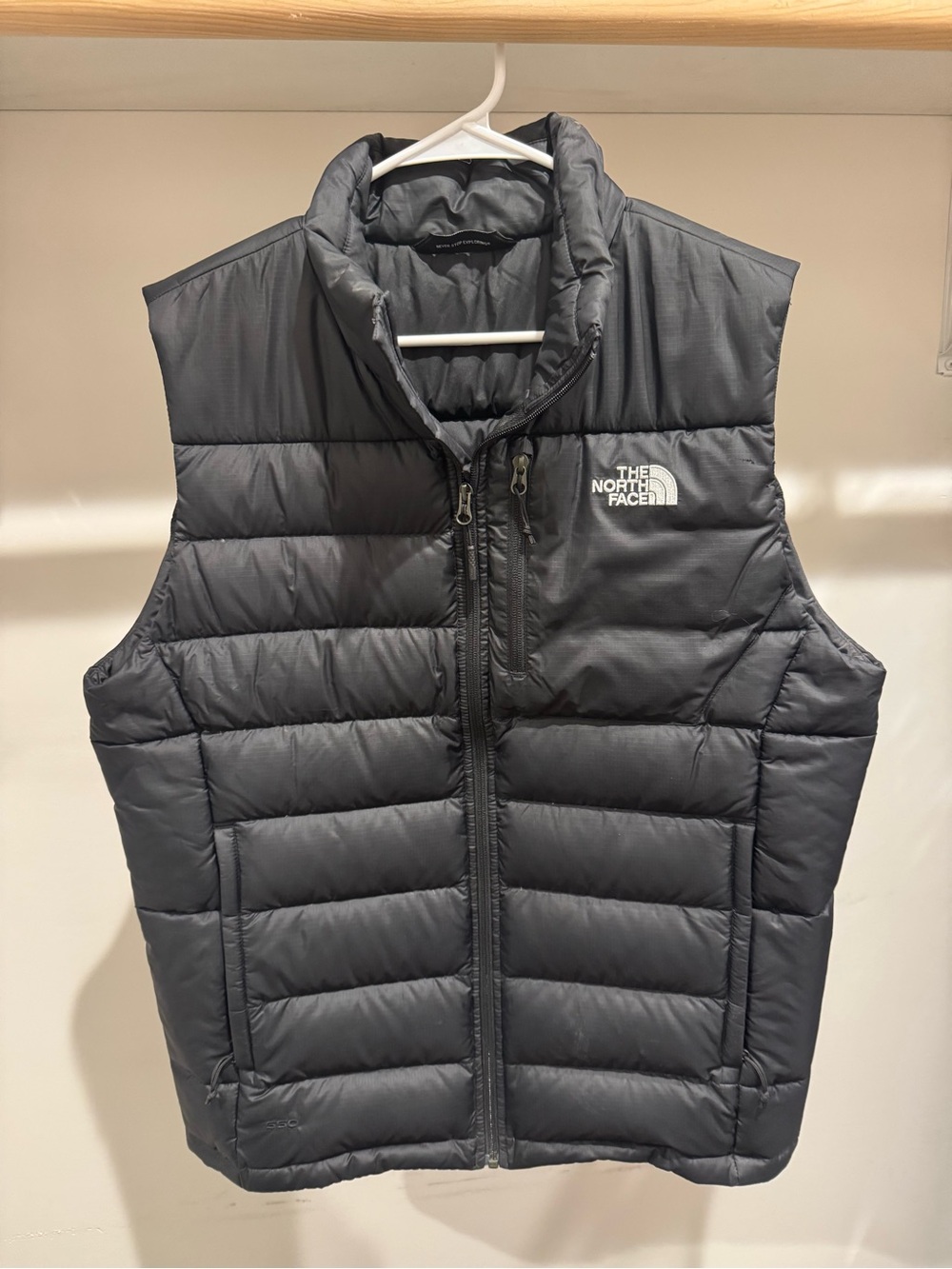 The North Face Men’s Black Quilted Down Vest